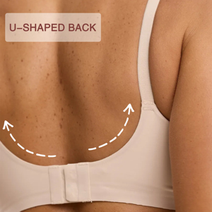 Оптовый спортивный бюстгальтер с ремешками, мягкий беспроводной бюстгальтер, нескользящий дизайн, высокая поддержка для повседневного комфорта, женский бюстгальтер с тонкими лямками - Product Image 3