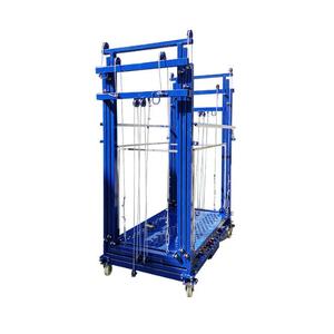 Élévateur électrique pour échafaudage, hauteur de 5m, 8m, 10 mètres. Plateforme élévatrice mobile / échafaudage électrique pliable - Product Image 3