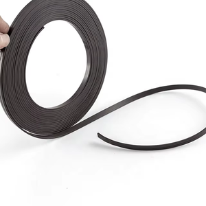 Guarnizione Magnetica Industriale su Misura, Striscia Ferromagnetica Permanente Ecologica, Gomma Magnetica Naturale Marrone 9x3mm per - Product Image 1