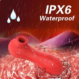 هزاز وردي قوي مقاوم للماء للنساء والأزواج، أداة جنسية ناعمة ومرنة للبظر ونقطة جي - Product Image 2