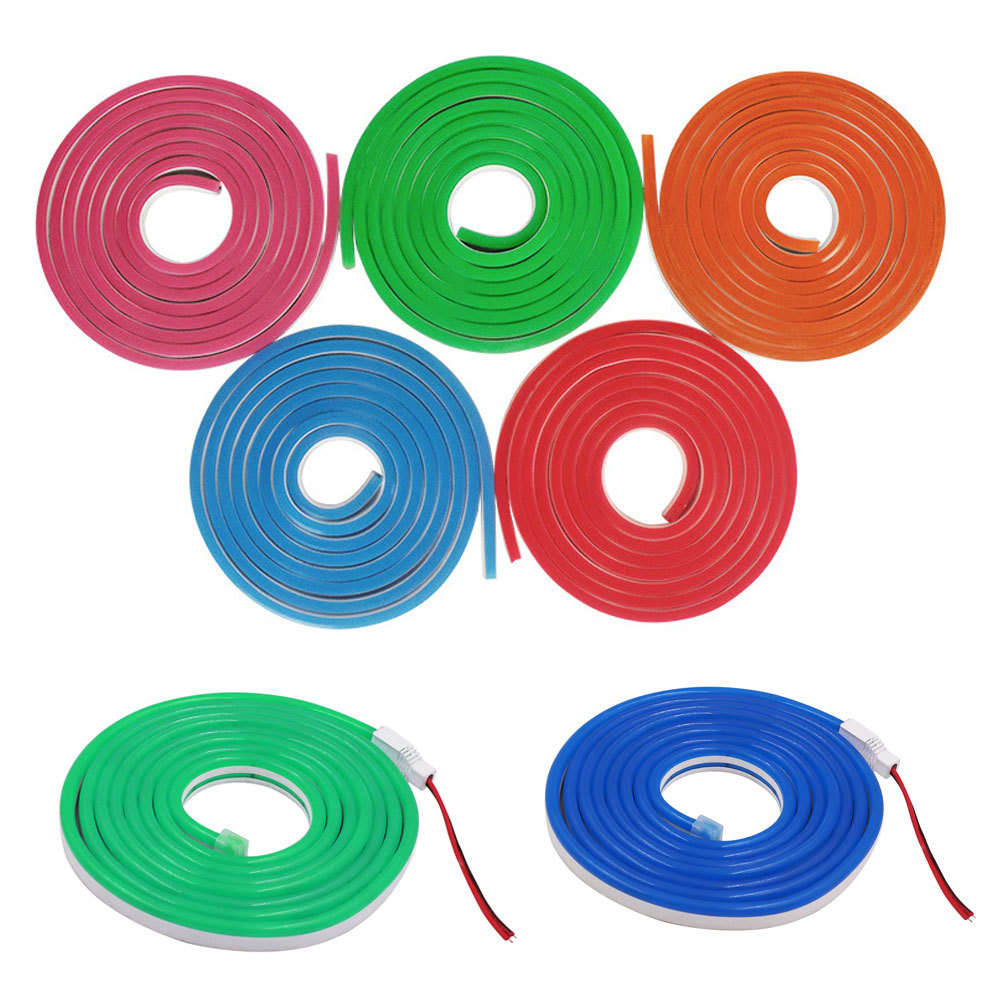 12V 24V Neon LED Strip 120LEDs/m Waterproof Flexible Tape 12V 24V Neon LED Strip 120LEDs/m Waterproof Flexible Tape
