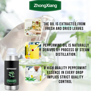 Huile essentielle de menthe poivrée <span class=keywords><strong>d</strong></span>émentholée en gros, 1 litre, <span class=keywords><strong>prix</strong></span> de gros, 100% pure, naturelle et biologique, pour les cheveux - Product Image 5