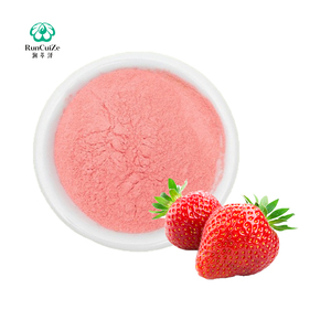공장 공급 딸기 분말 과일 추출물 20% 폴리 페놀 분말 최고의 가격 무료 샘플 - Product Image 1