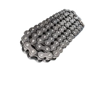 שרשראות תמסורת תעשייתיות, גלגלות פלדה מסגסוגת, שרשראות חד-שורתיות ודו-שורתיות, פלדת מנגן 06B 08B 10A 12A 16A 20A 24A - Product Image 3