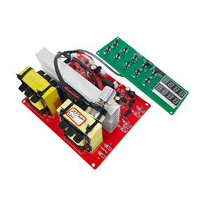 Generador Ultrasónico Industrial de Frecuencia Única PCB 400W para Limpieza, Uso de 25kHZ a 40kHZ Opcional - Product Image 6