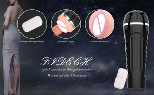 Alat Bantu Masturbasi Pria Otomatis Penuh, Model Vertikal, Bentuk Pesawat, Peningkat Kenikmatan Foreplay, Mainan Seks untuk Wanita - Product Image 3