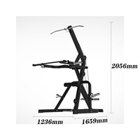 Máquina multifunción de HALA-JDW1501, gimnasio en casa, MND-C74