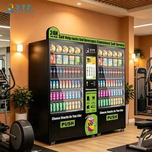 Distributeur automatique de boissons froides, de collations, d'eau, de jus, de nourriture et de boissons de grande capacité - Product Image 2