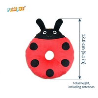 Famipet Fabricant Grossiste Nouveau Thème Printanier Donut Animal Design Jouet Sonore en Peluche Douce et Froissée pour Animaux de Compagnie Jouets Sonores pour Chiens