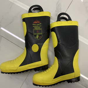 De alta calidad de equipo de protección personal a prueba de fuego combate botas <span class=keywords><strong>para</strong></span> <span class=keywords><strong>bombero</strong></span>. - Product Image 5