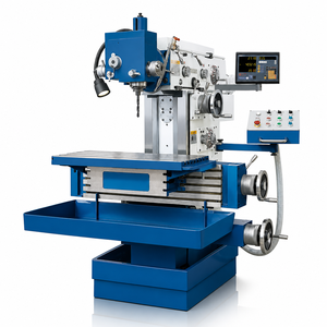 Machine de fraisage verticale CNC de haute précision et robuste pour la découpe, le perçage et l'usinage des métaux et l'atelier industriel - Product Image 1