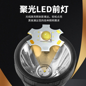 Jujingyang Handheld Searchlight 9600Mah <b>Rechargeable</b> <b>Led</b> Light Outdoor Camping <b>Lighting</b> - Product Image 2