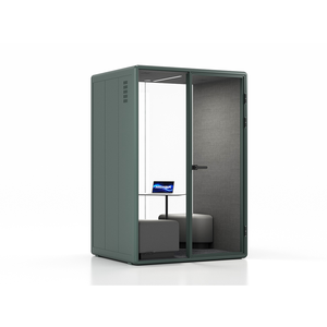 Новый частный рабочий звуконепроницаемый 2-местный офисный акустический телефонный стенд - Product Image 5