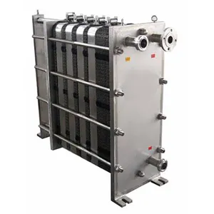 Refrigerador de leite destacável, multifuncional placa de vapor de fluxo transversal de calor exchang preço industrial
