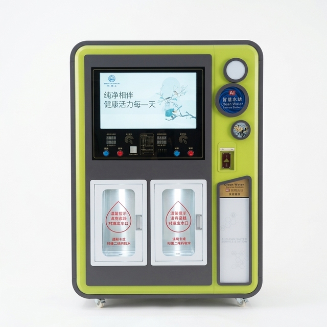 Reverse Osmosis Water Atm Vending Machine Automatic Service Purified Drinking Water Safe for Commercial Use Outdoor