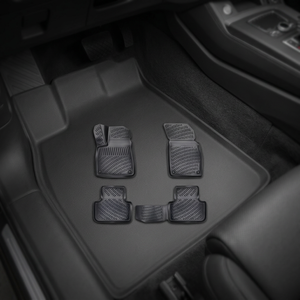 Alfombrilla de coche 3D de producción especial, color negro, talla única, compatible con Audi Q7 a partir de 2016 - Product Image 2