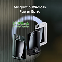 10.000 MAh OEM Logo 22,5 W PD Wireless Power Bank Magnet 15W 2 in 1 Wireless Charging Power Pack für Iphone 16 Pro max