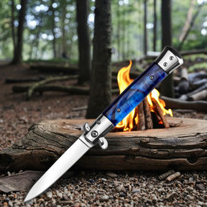 Coltello Tascabile Tattico da Campeggio Outdoor Vast State in Acciaio 5CR13 con Manico in Resina Supporto OEM Personalizzato - Product Image 5