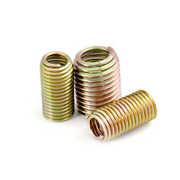 GB24425.2 Zinc Plated Helicoil Wire Thread Repair Insert Sleeve 304 Stainless Steel Conical Wire Thread Inserts for Blind Hole