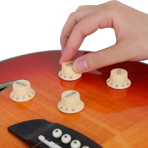 K11 bullfighter nhạc cụ Ấn Độ gỗ hồng mộc Fingerboard Poplar cơ thể 6 Dây Acoustic Jazz guitar điện - Product Image 6