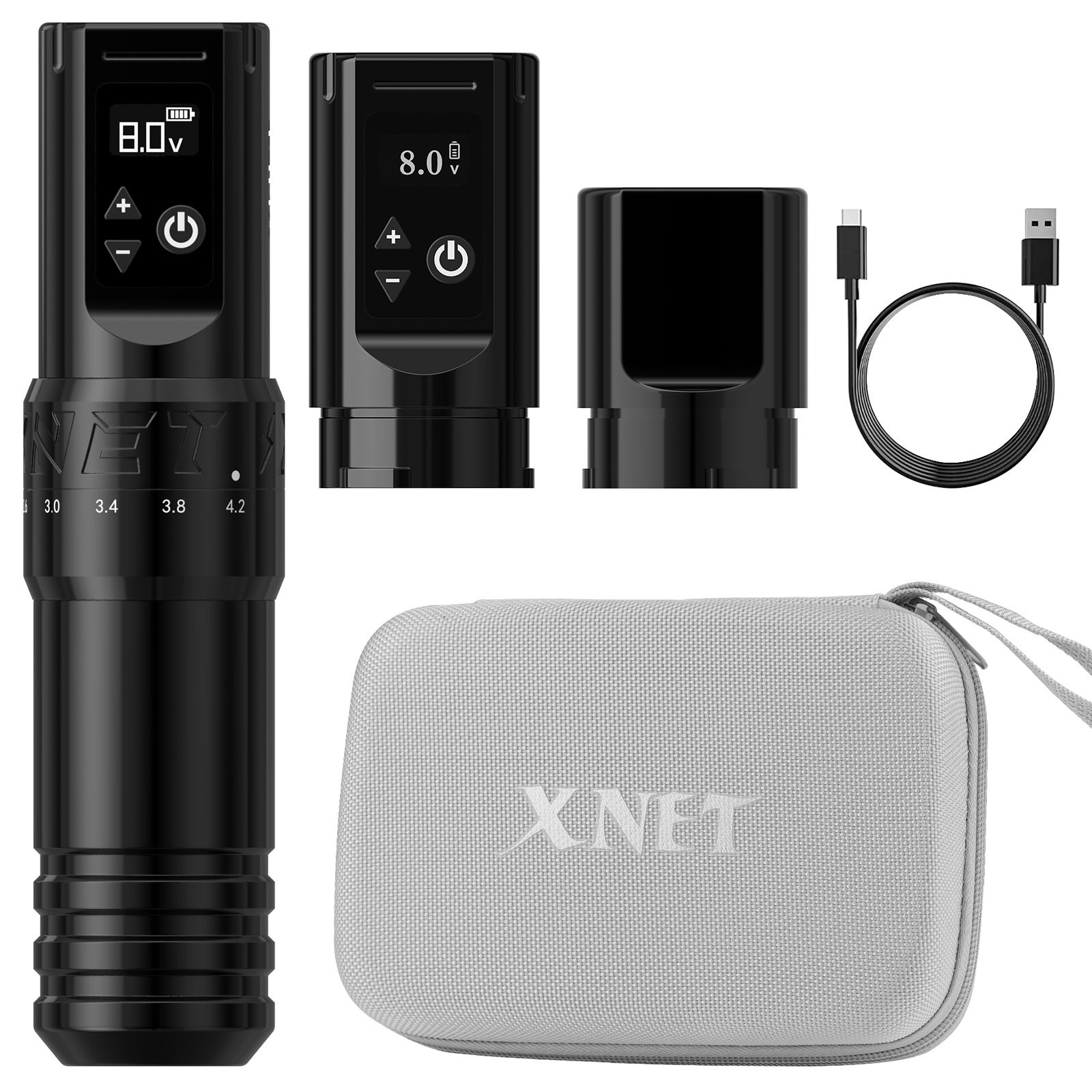XNET T1 Tattoo Gun - Professional Wireless & Adjustable Stroke