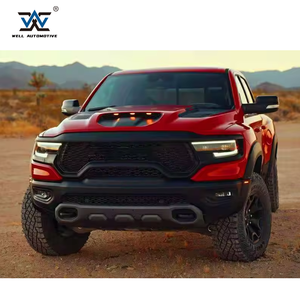 Beliebte Edelstahl Motorhaube Rebel Style Modifizierte Fronthaube Motorhaube Schwarz Motors chutz für Ram 1500 2019-2020 - Product Image 4