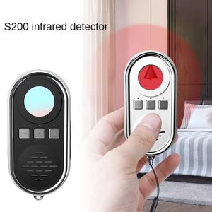 S200 무선 감시 카메라 탐지기 호텔 도청 방지 도난 방지 적외선 비상 손전등 소리/진동 경보 - Product Image 2