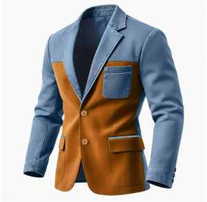 Nouvelle veste de costume décontractée pour <span class=keywords><strong>homme</strong></span> 2026, grande taille, tendance - Product Image 6