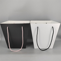 Boîtes trapézoïdales ondulées pour fleurs de mariage, réutilisables, avec logo personnalisé, emballage cadeau, matériaux recyclés, dorure à chaud, gaufrage UV – Offre Spéciale