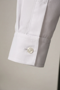 Robe Tablier Blanche Personnalisée pour Filles, Uniforme Scolaire, Manches Longues, Tissu Coton, Design Classique pour Enfants et Adolescents - Vente en Gros - Product Image 4
