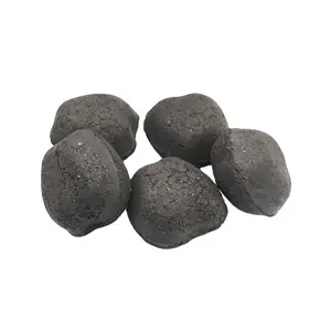 Round quick light Pillow Shape Ball for cooking satay 4cm Press Machine egg Charcoal for Barbecue