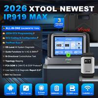 Herramienta de Diagnóstico XTOOL IP919MAX J2534, Programación de ECU, Prueba Bidireccional, Escáner de Automóviles con Herramientas FCA CANFD DOIP OBD2