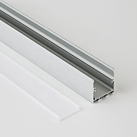 3535B vente en gros couleur personnalisée LED lumière linéaire 35X35mm dissipateur de chaleur monté en surface LED profilé en aluminium