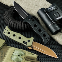 Couteau de poche pliable BM-MINI Adamas 273, couteau de survie pour le camping, la chasse, outil multifonctionnel, couteau portable d'extérieur industriel