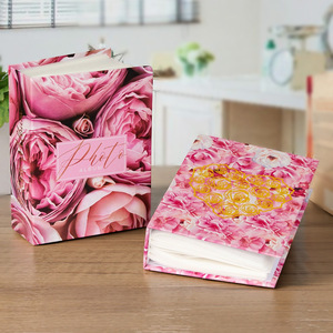 <span class=keywords><strong>Album</strong></span> photo <span class=keywords><strong>à</strong></span> insérer 4R de 6 pouces, 100 <span class=keywords><strong>pages</strong></span>, estampillé or, pour le rangement de photos de mariage - Product Image 4