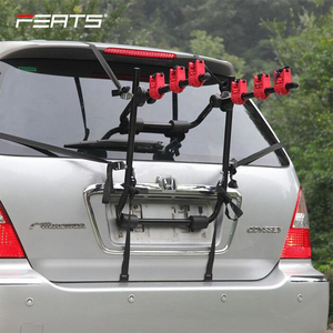 Fusti portabiciclette per veicoli con capacità di 3 biciclette montate sul <span class=keywords><strong>bagagliaio</strong></span>/portabiciclette/portabiciclette - Product Image 3