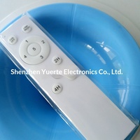Control Remoto de Aleación de Aluminio con Certificación FCC/EMC/CE, IR/RF para Voz, para Televisor con Accesorios, Modelo WRT8012