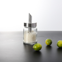 Small Convenient Good Price High Quality LFGB Certified Stainless Steel Handle Food Mills Sugar Jar 100ml