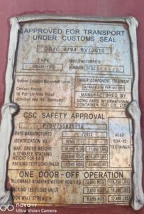 Quality Used 40HQ High Cube Shipping <b>Container</b>, Watertight with Valid CSC Plate for Export & Storage - Product Image 4