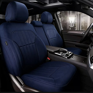Coprisedili Auto in Pelle di Alta Qualità Resistenti alle Macchie Originali su Misura per 5 Posti Mercedes Benz W204 W205 - Product Image 3