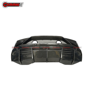 Kit carrosserie EVO Style en fibre de carbone pour Lamborghini Huracan LP580 LP610 LP640 : pare-chocs avant et arrière, jupes latérales, tuyau d'échappement - Product Image 6