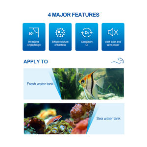 เครื่องกรองมุมตู้ปลาขนาดใหญ่ XINYOU XY-2010 พร้อมปั๊มลมสำหรับตู้ปลา - Product Image 3