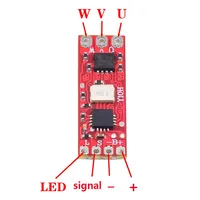 2S-3S DC 7.4V-11.1V 8A Mini BLDC Brushless Motor Driver Board Electric Regulator Drive For 1104 1106 1306 1407 1503 Motor