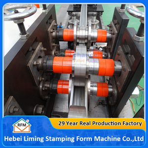 آلة تشكيل اللفائف لصناعة الهياكل المعدنية من شركة هيبي ليمينغ، آلة تشكيل القنوات الفولاذية الخفيفة للجدران الجافة - Product Image 6