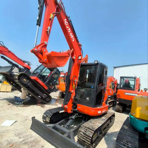 Mini pelleteuse hydraulique Kubota U40 U48 U55 KX135 KX155 de 4 tonnes d'occasion compatible avec de multiples accessoires multifonctions à haut rendement - Product Image 1