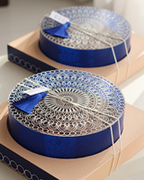 Boîte personnalisée pour chocolats et noix du Ramadan, boîte transparente en papier imprimé, boîte cadeau de luxe pour bonbons et dattes, boîte d'emballage alimentaire en acrylique pour desserts