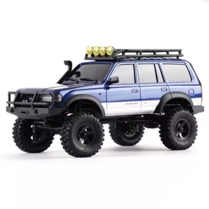 Nouvelle voiture RC FMS FCX 1/18 LC80 V2S Land Cruiser 1:18, véhicule tout-terrain à quatre roues motrices, modèle de voiture RC de simulation, cadeau - Product Image 1