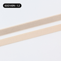 Bande élastique personnalisée en polyester haute ténacité pour bretelles de soutien-gorge, respirante et lisse, à prix abordable