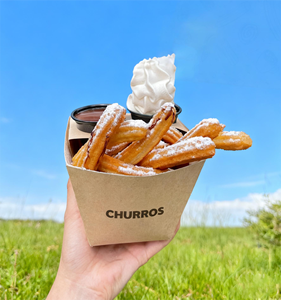 Thức ăn nhanh bao bì hộp cho CHURROS bánh cho Cookie Macarons crepes-cho bánh món quà phục vụ ăn trưa nước sốt nhúng - Product Image 5