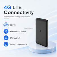 Traceur GPS portable 4G pour marchandises, dispositif de suivi d'actifs GPS BDS WiFi LBS avec capteur de température et d'humidité